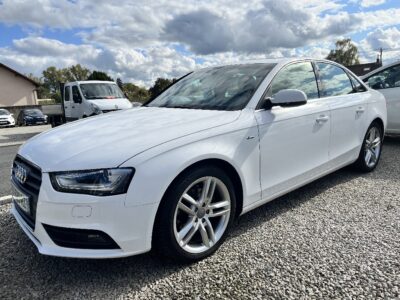 AUDI – A4 – Berline – Diesel – Blanc